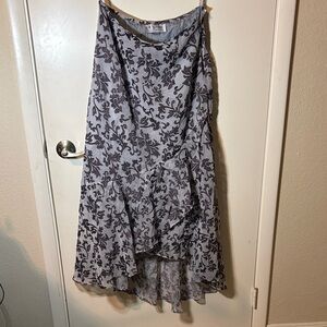 Floral Patterned long skirt